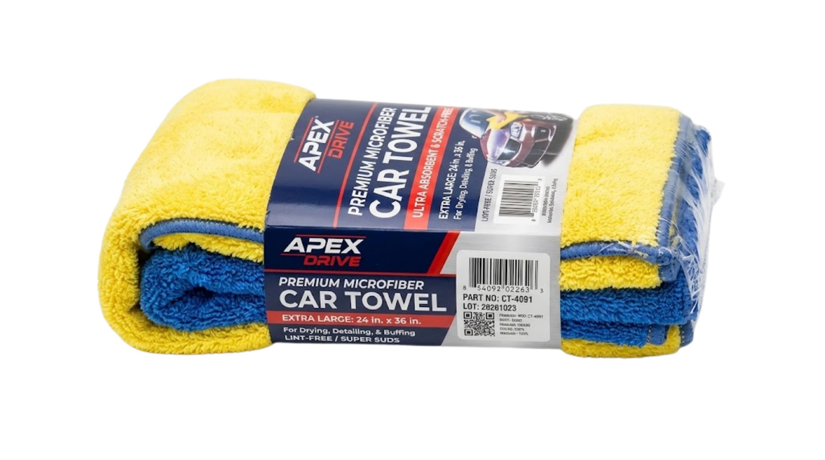 Car care products packaged by Plexpack equipment