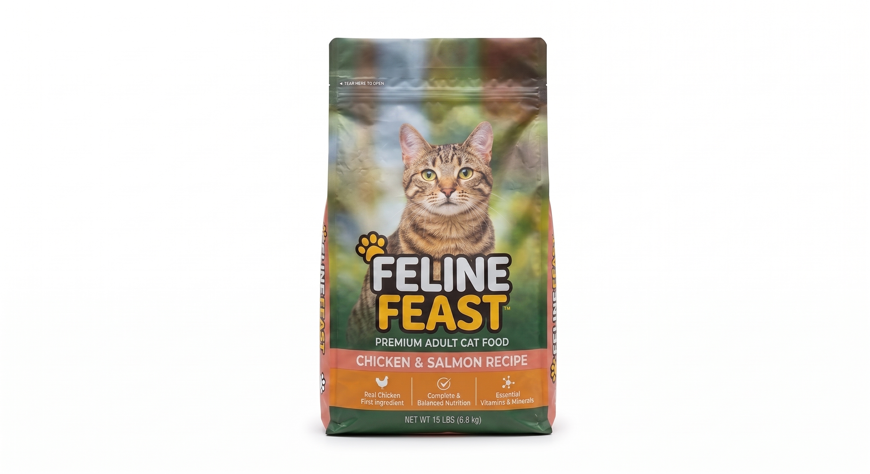 Cat Food Bag Sealed