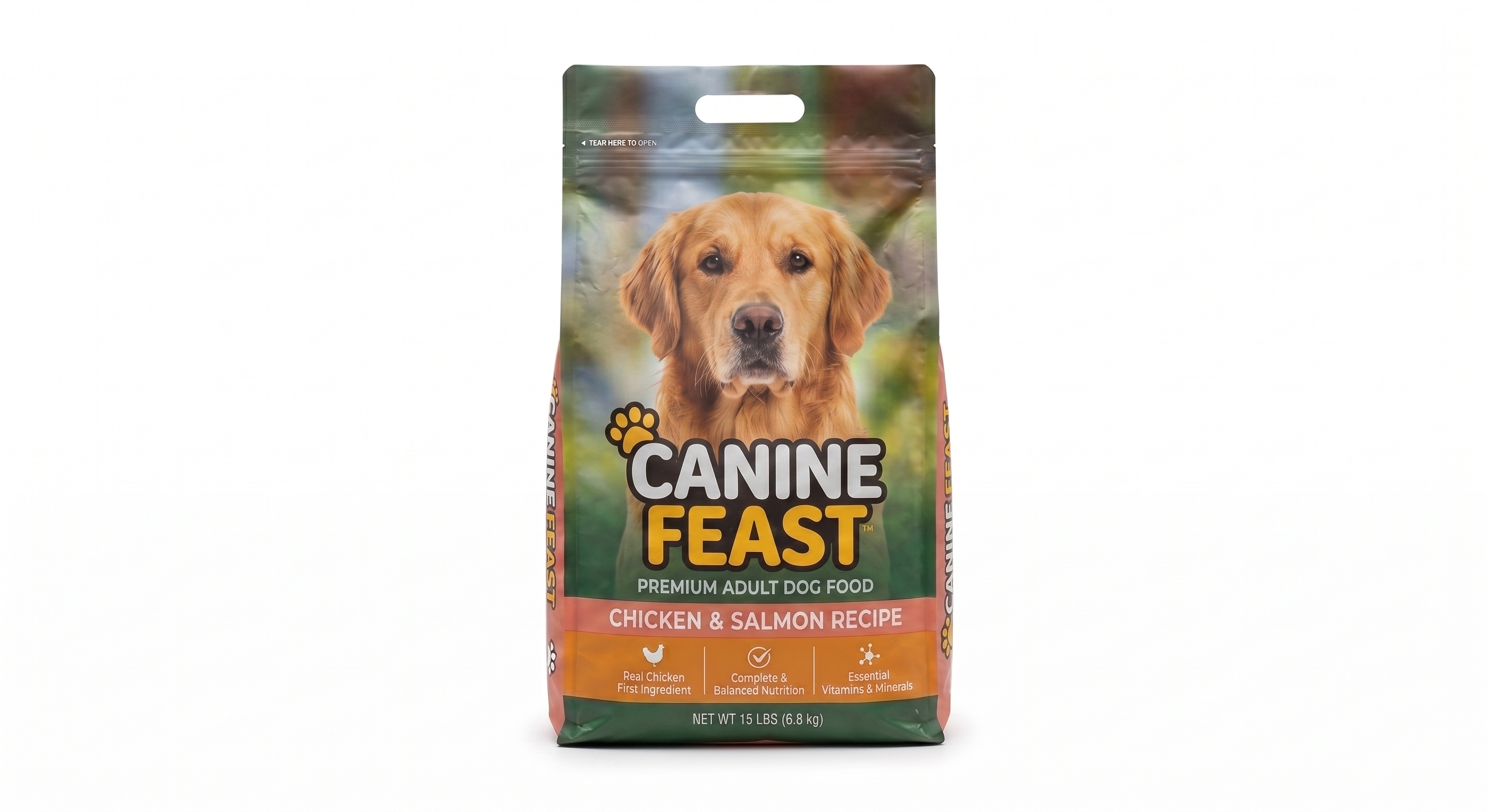 Dog Food Bag Sealed