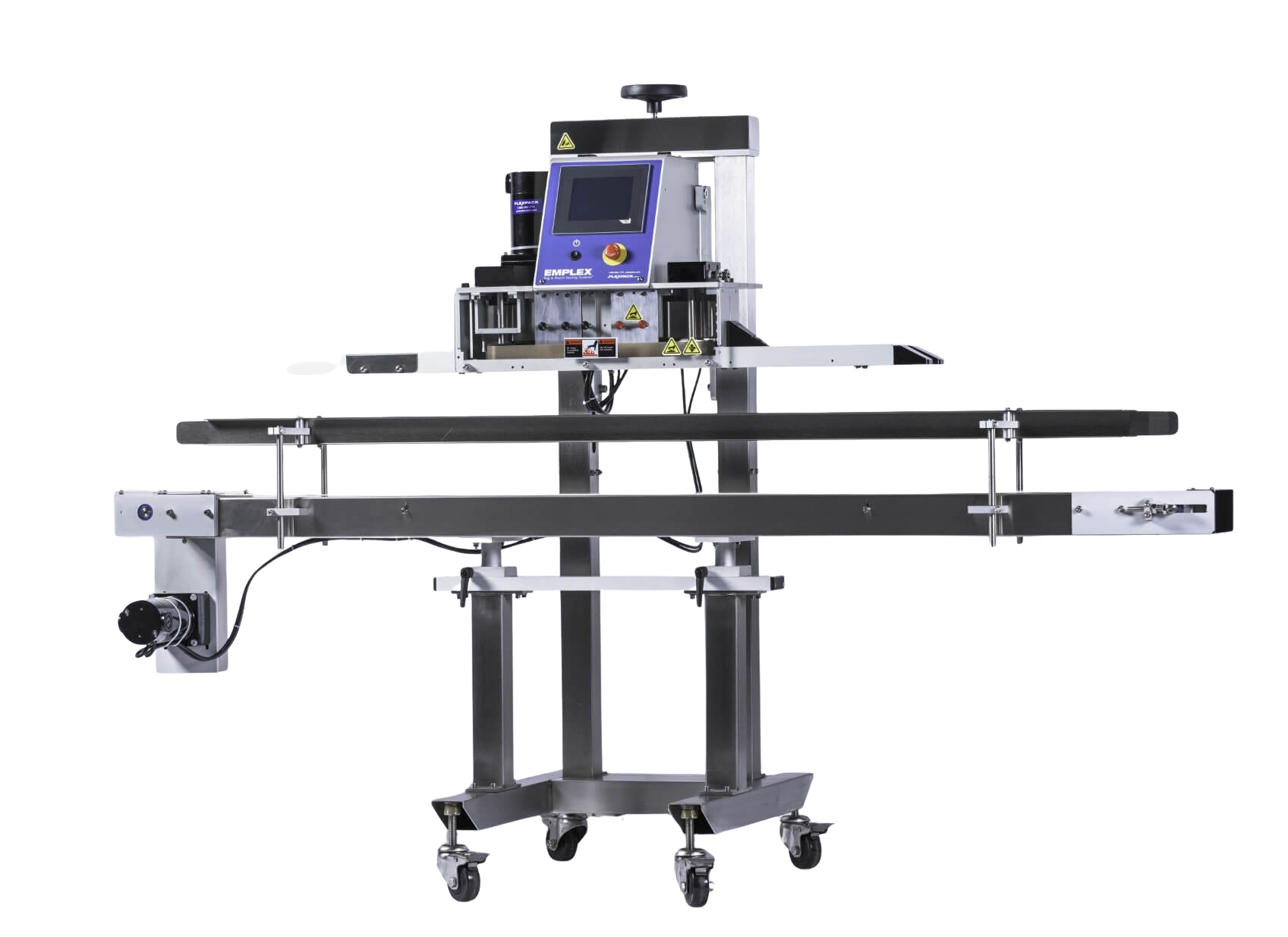 Emplex MPS6500 plug-and-play bag sealer with conveyor