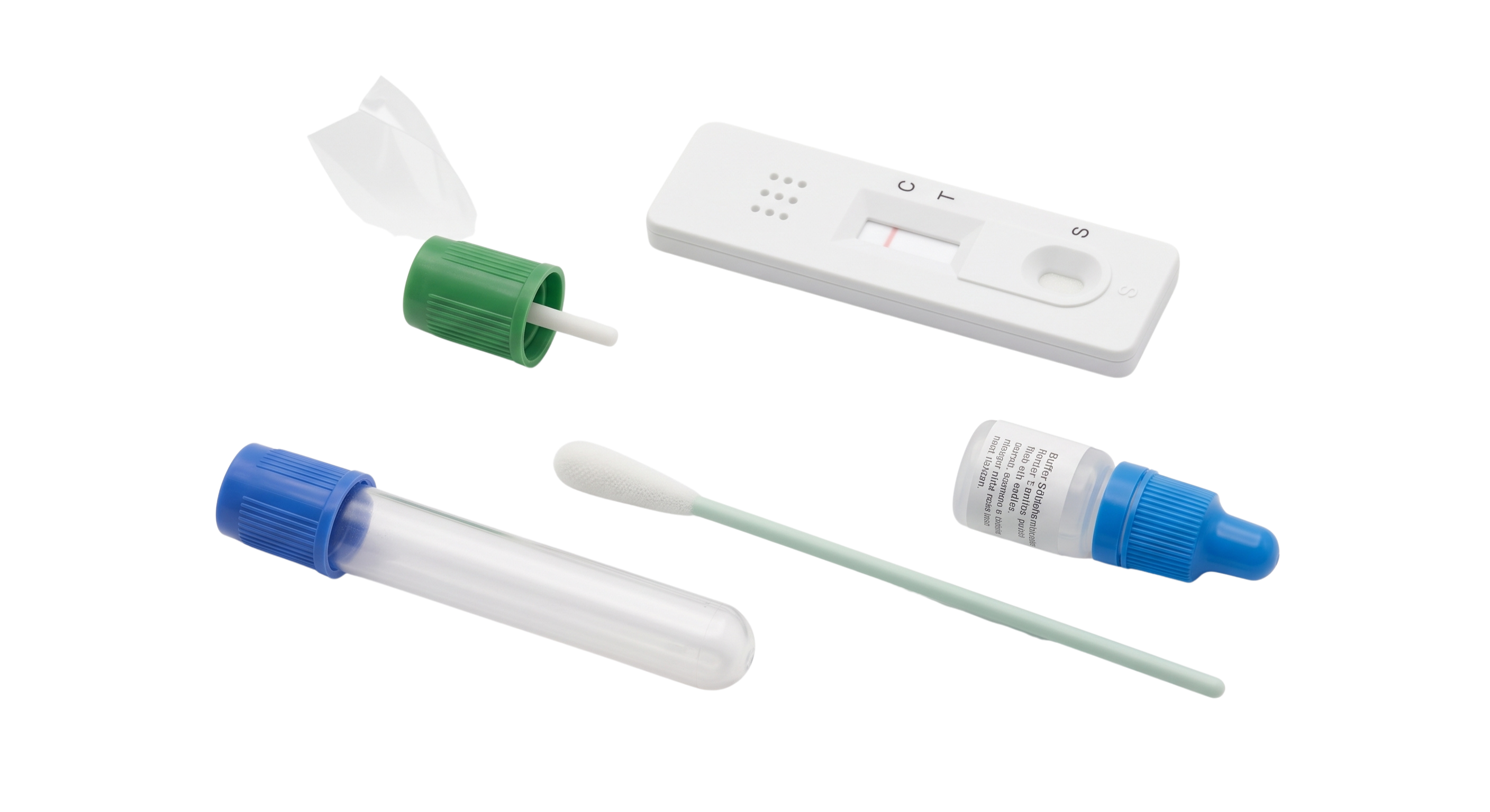 Medical test kit packaging