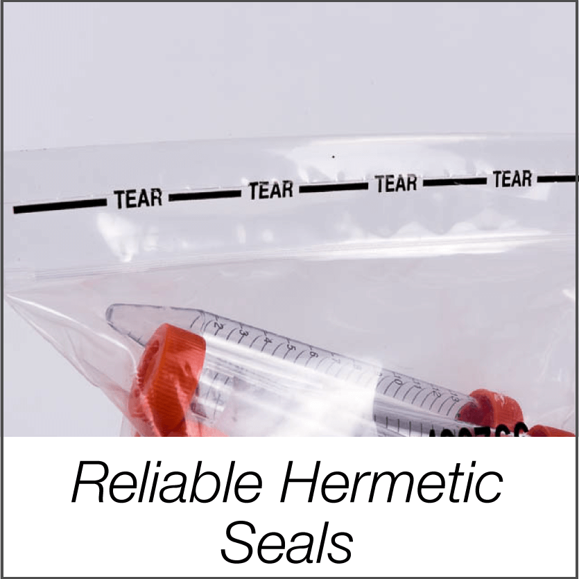 commercial bag sealer makes hermetic seals