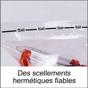 Des scellements hermétiques fiables